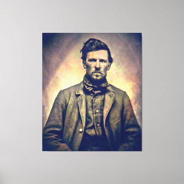Young Wyatt Earp c. 1870 Canvas Print (Front)