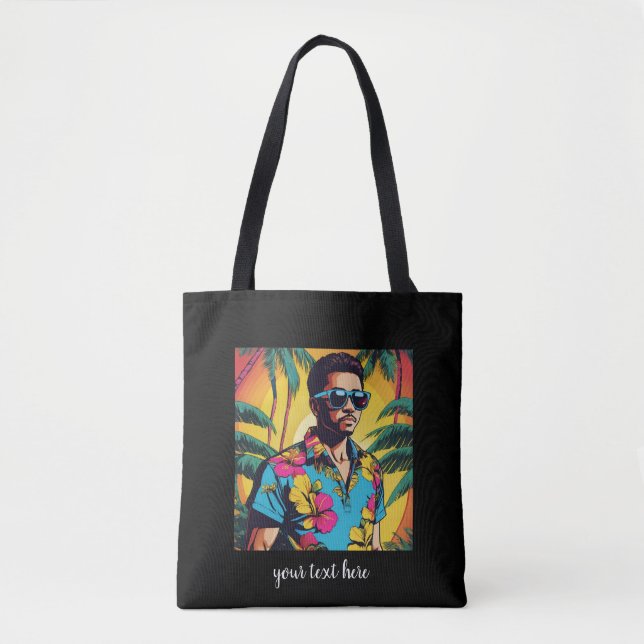 younger hawaian men tote bag (Front)