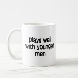 Younger men coffee mug