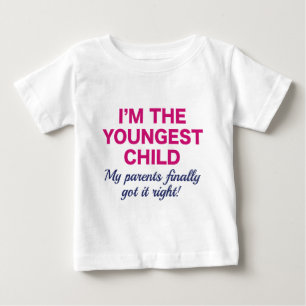 Youngest Child Baby T-Shirt