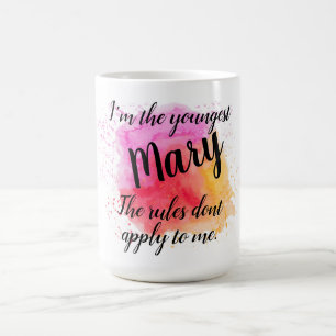 Youngest Sibling Quote Coffee Mug