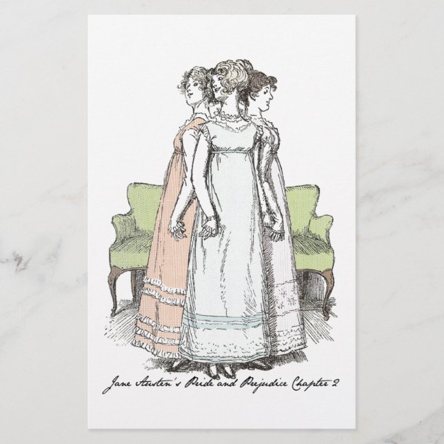 Youngest & Tallest, Jane Austen Pride & Prejudice (Front)