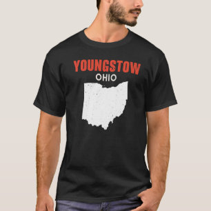 YOUNGSTOWN Ohio USA State America Travel Ohioan   T-Shirt