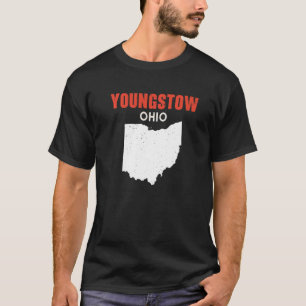 YOUNGSTOWN Ohio USA State America Travel Ohioan   T-Shirt