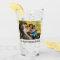 YOUR 2 photos & name custom pint glass