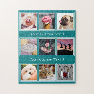 YOUR 9 INSTAGRAM PHOTOS, TEXT & COLOR puzzle