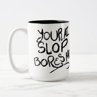 Your AI Slop Bores Me Two-Tone Coffee Mug