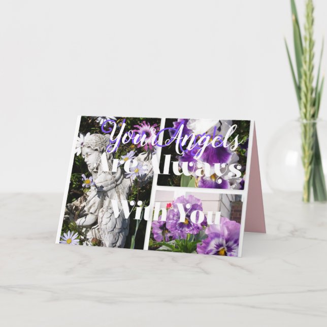 Your Angels Are Always With You Get Well Card (Front)