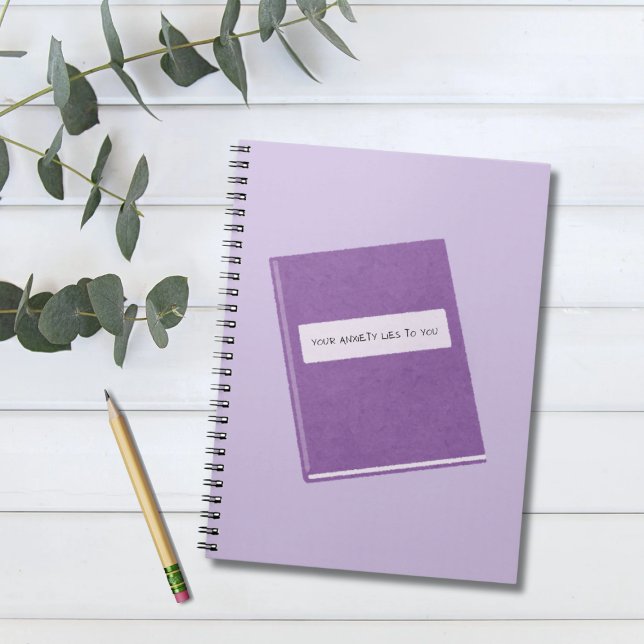 Your Anxiety Lies to You Notebook (Creator Uploaded)