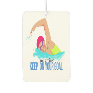 Your arrived keep on your goal car air freshener
