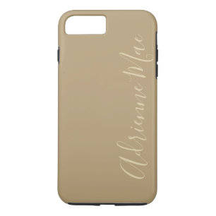 Your Autograph Khaki Tan Personalized Case-Mate iPhone Case