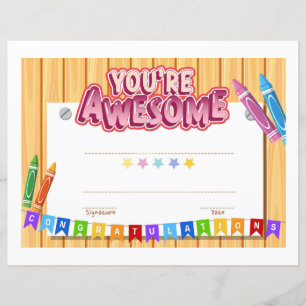 Your Awesome Certificate