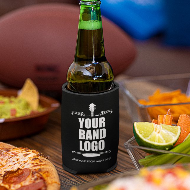 Your Band Logo Can Cooler (Several sizes to choose from for cans and bottles.)