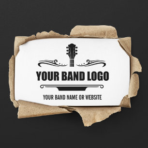 Your Band Logo - Choose Your Background Colour Business Card