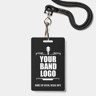 Your Band Logo ID Badge
