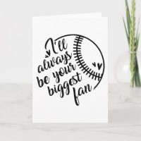 Your Biggest Fan Baseball Print