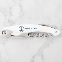 Your Boat Name Classic Sea Anchor on White