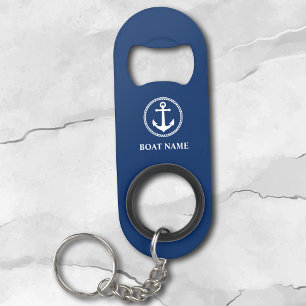 Your Boat Name Sea Anchor Blue