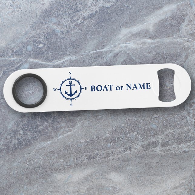 Your Boat or Name Nautical Compass Anchor White (Creator Uploaded)