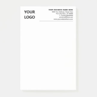 Your Branded Business Post-it® Notes Example