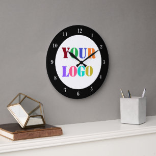 Your Branded Promotional Business Clock Template