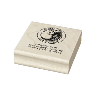 Your Business Brand Logo Rubber Stamp