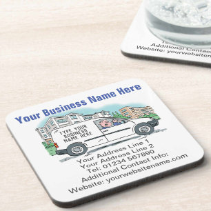 Your Business Details on Coaster
