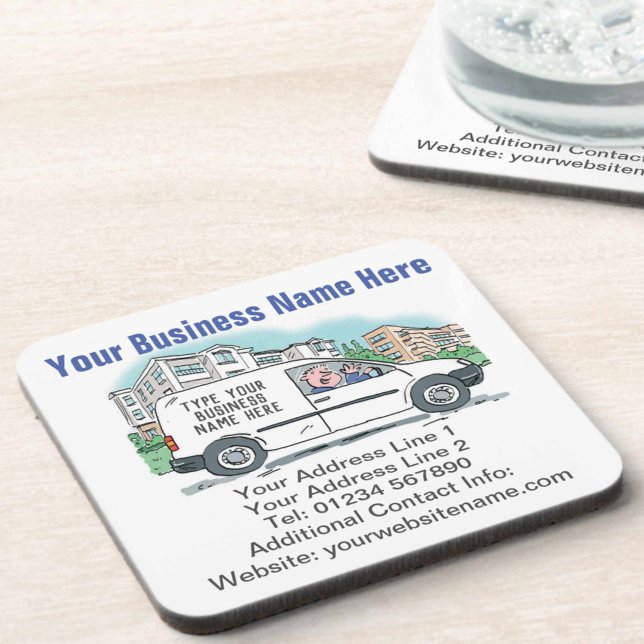 Your Business Details on Coaster (Creator Uploaded)