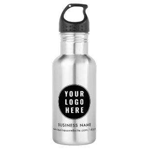 Your Business Logo and Company Website Promotional 532 Ml Water Bottle