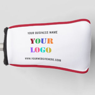 Your Business Logo and Custom Text Golf Head Cover