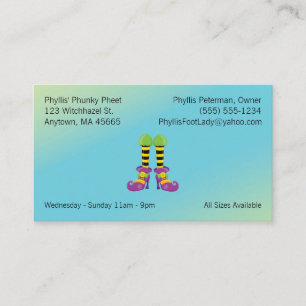 Your Business Logo and Information Personalised Card
