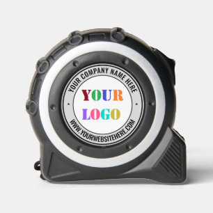 Your Business Logo and Text Tape Measure Template 1