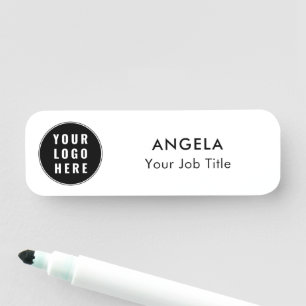 Your Business Logo and Website Corporate Name Tag