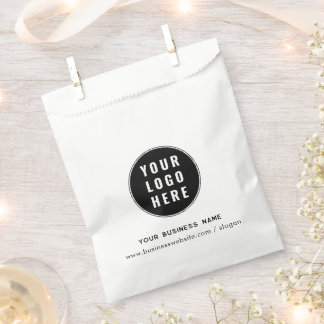 Your Business Logo and Website Custom Company Favour Bags