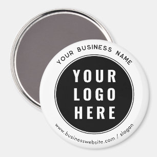 Your Business Logo and Website Custom Marketing Magnet