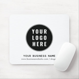 Your Business Logo and Website Custom Marketing Mouse Pad