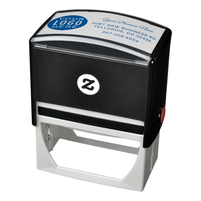 Your Business Logo Company Return Address Self-inking Stamp (Product)