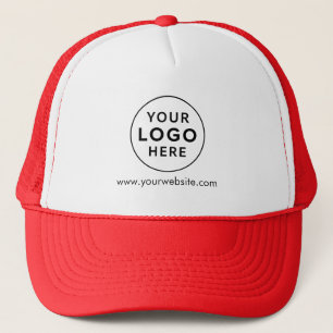 Your Business Logo Company Website Employee Custom Trucker Hat