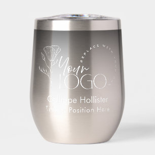 Your Business Logo Corporate Giveaway Black Ombré