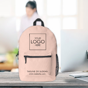 Your Business Logo Custom Company Promotional  Printed Backpack
