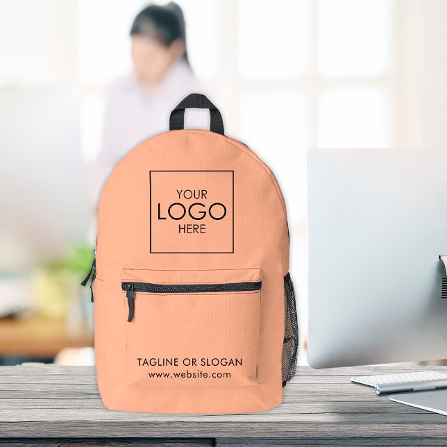 Your Business Logo Custom Company Promotional  Printed Backpack (Creator Uploaded)