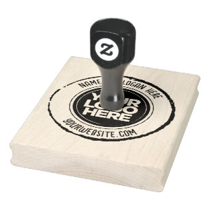 Your Business Logo Custom Cute Rubber Stamp
