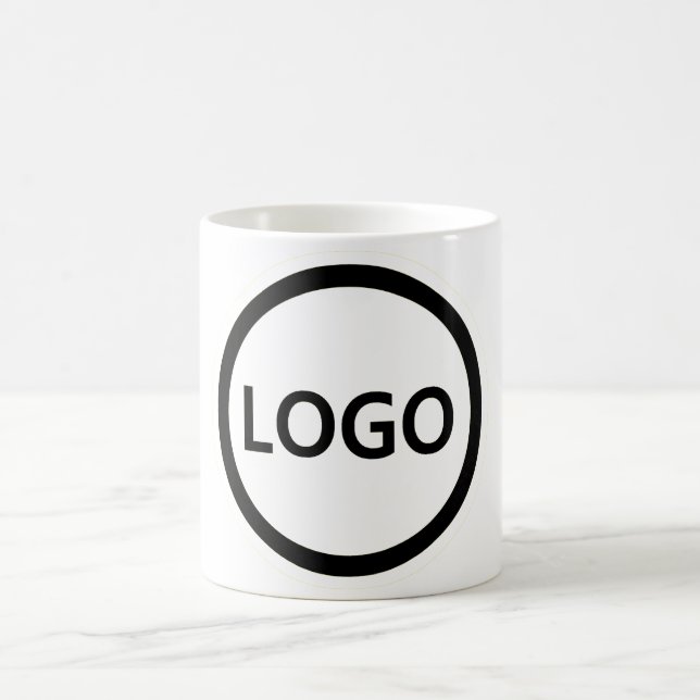Your Business Logo Custom Employee Coffee Mug (Center)