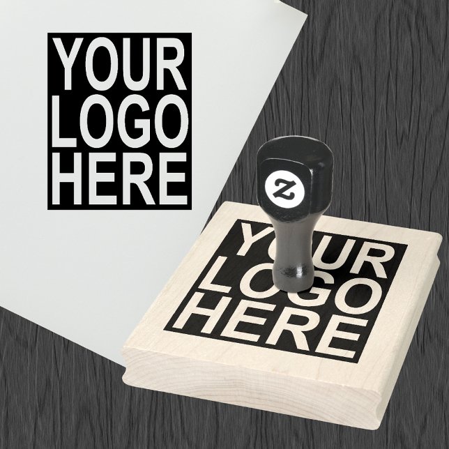 Your Business Logo Custom Large Rubber Stamp (Creator Uploaded)