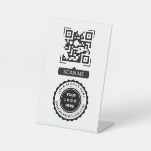 Your Business Logo Custom Pedestal Sign