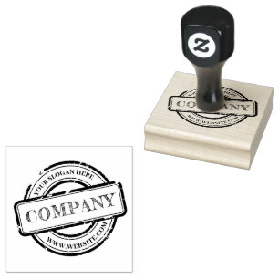 Your Business Logo Custom Rubber Stamp