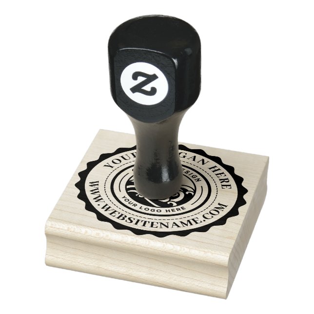 Your Business Logo Custom Rubber Stamp (Stamp)