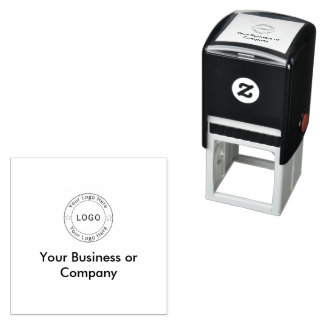 Your Business Logo Custom Self-inking Stamp