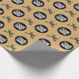 Your Business Logo Custom Wrapping Paper