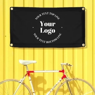 Your Business Logo & Customisable Text Template Banner